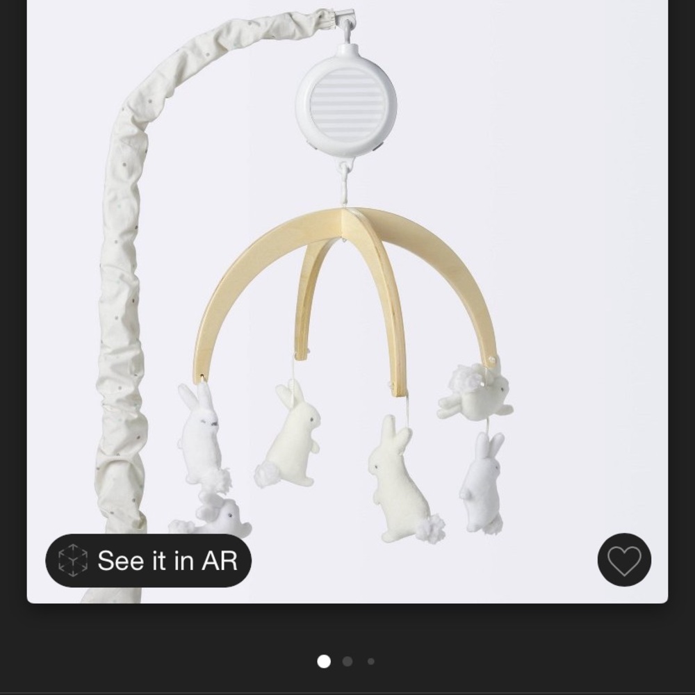 Crib Mobile Bunnies
